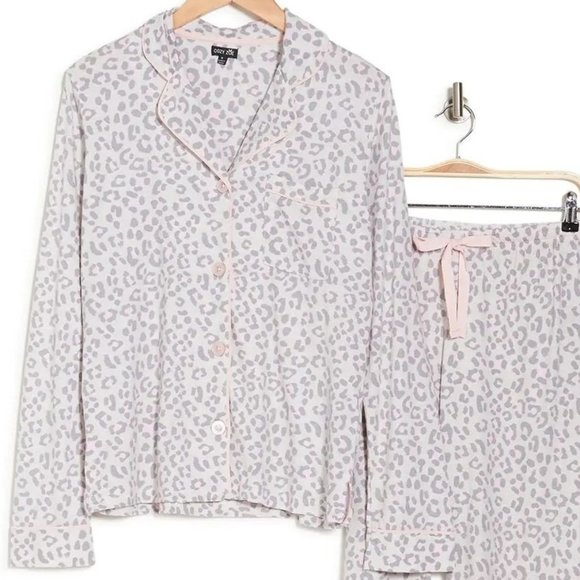 COZY ZOE Printed Shirt & Pants 2-Piece Pajama Set - NWT - Size Small - Picture 2 of 2